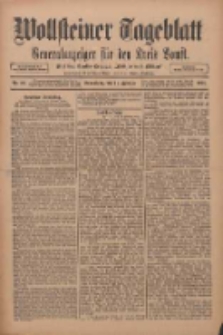 Wollsteiner Tageblatt: Generalanzeiger f&uuml;r den Kreis Bomst: mit der Gratis-Beilage: "Bl&auml;tter und Bl&uuml;ten" 1911.02.11 Nr36