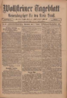 Wollsteiner Tageblatt: Generalanzeiger f&uuml;r den Kreis Bomst: mit der Gratis-Beilage: "Bl&auml;tter und Bl&uuml;ten" 1911.02.18 Nr42