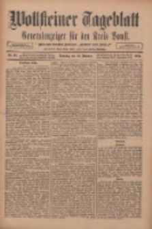 Wollsteiner Tageblatt: Generalanzeiger f&uuml;r den Kreis Bomst: mit der Gratis-Beilage: "Bl&auml;tter und Bl&uuml;ten" 1911.02.19 Nr43