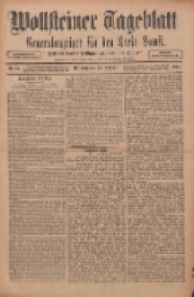 Wollsteiner Tageblatt: Generalanzeiger f&uuml;r den Kreis Bomst: mit der Gratis-Beilage: "Bl&auml;tter und Bl&uuml;ten" 1911.02.22 Nr45