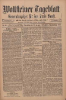 Wollsteiner Tageblatt: Generalanzeiger f&uuml;r den Kreis Bomst: mit der Gratis-Beilage: "Bl&auml;tter und Bl&uuml;ten" 1911.02.23 Nr46