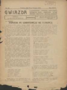 Gwiazda: ilustrowany tygodnik popularny, poświęcony nauce, literaturze, sztuce, sprawom społecznym, godziwej rozrywce 1923.08.19 R.22 Nr33