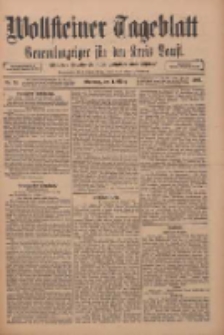Wollsteiner Tageblatt: Generalanzeiger f&uuml;r den Kreis Bomst: mit der Gratis-Beilage: "Bl&auml;tter und Bl&uuml;ten" 1911.03.01 Nr51