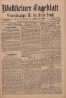 Wollsteiner Tageblatt: Generalanzeiger für den Kreis Bomst: mit der Gratis-Beilage: "Blätter und Blüten" 1911.03.01 Nr51