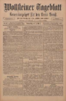 Wollsteiner Tageblatt: Generalanzeiger f&uuml;r den Kreis Bomst: mit der Gratis-Beilage: "Bl&auml;tter und Bl&uuml;ten" 1911.03.02 Nr52