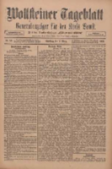 Wollsteiner Tageblatt: Generalanzeiger für den Kreis Bomst: mit der Gratis-Beilage: "Blätter und Blüten" 1911.03.07 Nr56