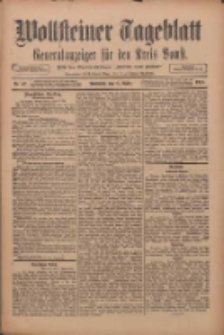 Wollsteiner Tageblatt: Generalanzeiger für den Kreis Bomst: mit der Gratis-Beilage: "Blätter und Blüten" 1911.03.08 Nr57