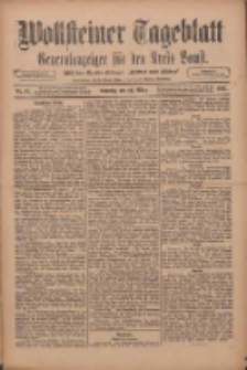 Wollsteiner Tageblatt: Generalanzeiger f&uuml;r den Kreis Bomst: mit der Gratis-Beilage: "Bl&auml;tter und Bl&uuml;ten" 1911.03.12 Nr61