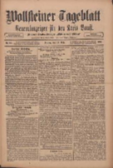 Wollsteiner Tageblatt: Generalanzeiger f&uuml;r den Kreis Bomst: mit der Gratis-Beilage: "Bl&auml;tter und Bl&uuml;ten" 1911.03.17 Nr65