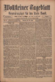 Wollsteiner Tageblatt: Generalanzeiger für den Kreis Bomst: mit der Gratis-Beilage: "Blätter und Blüten" 1911.03.19 Nr67