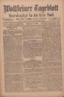 Wollsteiner Tageblatt: Generalanzeiger für den Kreis Bomst: mit der Gratis-Beilage: "Blätter und Blüten" 1911.04.07 Nr83
