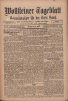 Wollsteiner Tageblatt: Generalanzeiger f&uuml;r den Kreis Bomst: mit der Gratis-Beilage: "Bl&auml;tter und Bl&uuml;ten" 1911.04.14 Nr89