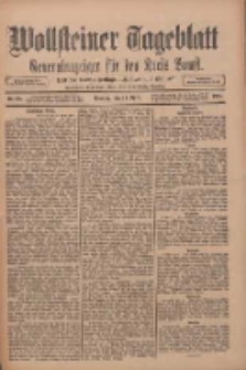 Wollsteiner Tageblatt: Generalanzeiger f&uuml;r den Kreis Bomst: mit der Gratis-Beilage: "Bl&auml;tter und Bl&uuml;ten" 1911.04.23 Nr95