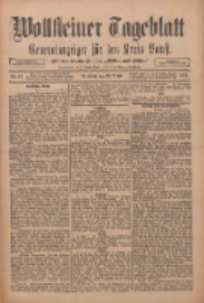 Wollsteiner Tageblatt: Generalanzeiger f&uuml;r den Kreis Bomst: mit der Gratis-Beilage: "Bl&auml;tter und Bl&uuml;ten" 1911.04.26 Nr97