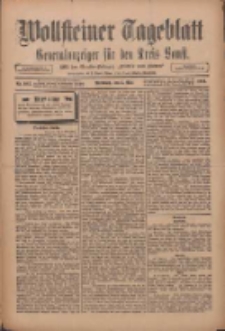 Wollsteiner Tageblatt: Generalanzeiger für den Kreis Bomst: mit der Gratis-Beilage: "Blätter und Blüten" 1911.05.03 Nr103