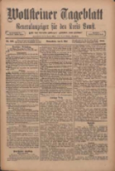 Wollsteiner Tageblatt: Generalanzeiger f&uuml;r den Kreis Bomst: mit der Gratis-Beilage: "Bl&auml;tter und Bl&uuml;ten" 1911.05.06 Nr106