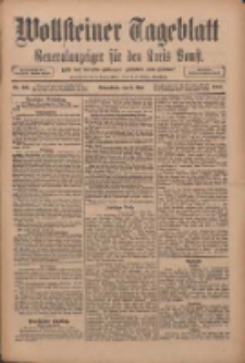 Wollsteiner Tageblatt: Generalanzeiger für den Kreis Bomst: mit der Gratis-Beilage: "Blätter und Blüten" 1911.05.06 Nr106