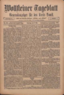 Wollsteiner Tageblatt: Generalanzeiger für den Kreis Bomst: mit der Gratis-Beilage: "Blätter und Blüten" 1911.05.09 Nr108