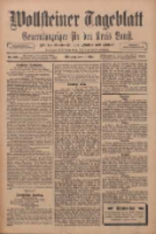 Wollsteiner Tageblatt: Generalanzeiger f&uuml;r den Kreis Bomst: mit der Gratis-Beilage: "Bl&auml;tter und Bl&uuml;ten" 1911.05.10 Nr109