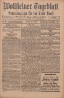 Wollsteiner Tageblatt: Generalanzeiger f&uuml;r den Kreis Bomst: mit der Gratis-Beilage: "Bl&auml;tter und Bl&uuml;ten" 1911.05.12 Nr111