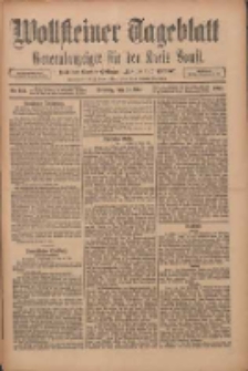 Wollsteiner Tageblatt: Generalanzeiger f&uuml;r den Kreis Bomst: mit der Gratis-Beilage: "Bl&auml;tter und Bl&uuml;ten" 1911.05.16 Nr114