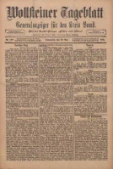 Wollsteiner Tageblatt: Generalanzeiger für den Kreis Bomst: mit der Gratis-Beilage: "Blätter und Blüten" 1911.05.13 Nr112