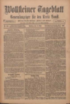 Wollsteiner Tageblatt: Generalanzeiger f&uuml;r den Kreis Bomst: mit der Gratis-Beilage: "Bl&auml;tter und Bl&uuml;ten" 1911.05.14 Nr113