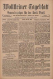 Wollsteiner Tageblatt: Generalanzeiger f&uuml;r den Kreis Bomst: mit der Gratis-Beilage: "Bl&auml;tter und Bl&uuml;ten" 1911.05.19 Nr117