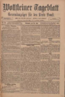 Wollsteiner Tageblatt: Generalanzeiger für den Kreis Bomst: mit der Gratis-Beilage: "Blätter und Blüten" 1911.05.24 Nr121