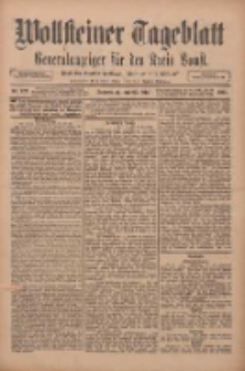 Wollsteiner Tageblatt: Generalanzeiger f&uuml;r den Kreis Bomst: mit der Gratis-Beilage: "Bl&auml;tter und Bl&uuml;ten" 1911.05.25 Nr122