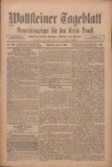 Wollsteiner Tageblatt: Generalanzeiger f&uuml;r den Kreis Bomst: mit der Gratis-Beilage: "Bl&auml;tter und Bl&uuml;ten" 1911.05.31 Nr126