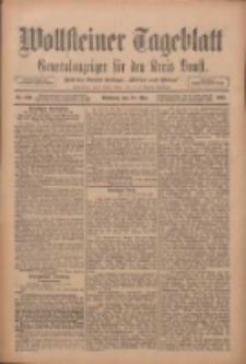 Wollsteiner Tageblatt: Generalanzeiger für den Kreis Bomst: mit der Gratis-Beilage: "Blätter und Blüten" 1911.05.31 Nr126