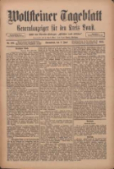 Wollsteiner Tageblatt: Generalanzeiger f&uuml;r den Kreis Bomst: mit der Gratis-Beilage: "Bl&auml;tter und Bl&uuml;ten" 1911.06.03 Nr129