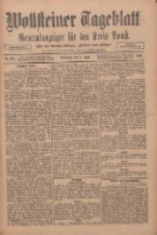 Wollsteiner Tageblatt: Generalanzeiger f&uuml;r den Kreis Bomst: mit der Gratis-Beilage: "Bl&auml;tter und Bl&uuml;ten" 1911.06.07 Nr131