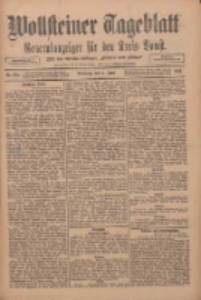 Wollsteiner Tageblatt: Generalanzeiger für den Kreis Bomst: mit der Gratis-Beilage: "Blätter und Blüten" 1911.06.07 Nr131