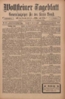 Wollsteiner Tageblatt: Generalanzeiger f&uuml;r den Kreis Bomst: mit der Gratis-Beilage: "Bl&auml;tter und Bl&uuml;ten" 1911.06.10 Nr134