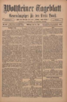 Wollsteiner Tageblatt: Generalanzeiger f&uuml;r den Kreis Bomst: mit der Gratis-Beilage: "Bl&auml;tter und Bl&uuml;ten" 1911.06.14 Nr137