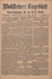 Wollsteiner Tageblatt: Generalanzeiger für den Kreis Bomst: mit der Gratis-Beilage: "Blätter und Blüten" 1911.06.14 Nr137