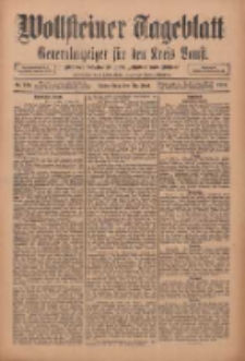 Wollsteiner Tageblatt: Generalanzeiger für den Kreis Bomst: mit der Gratis-Beilage: "Blätter und Blüten" 1911.06.15 Nr138