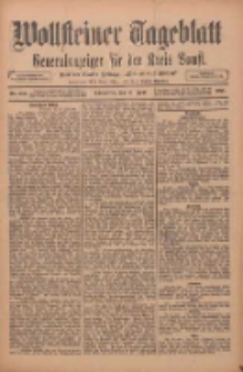 Wollsteiner Tageblatt: Generalanzeiger für den Kreis Bomst: mit der Gratis-Beilage: "Blätter und Blüten" 1911.06.17 Nr140