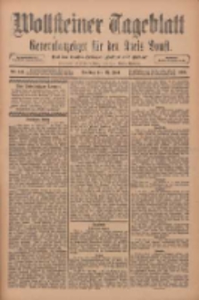 Wollsteiner Tageblatt: Generalanzeiger f&uuml;r den Kreis Bomst: mit der Gratis-Beilage: "Bl&auml;tter und Bl&uuml;ten" 1911.06.18 Nr141