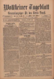 Wollsteiner Tageblatt: Generalanzeiger für den Kreis Bomst: mit der Gratis-Beilage: "Blätter und Blüten" 1911.06.22 Nr144
