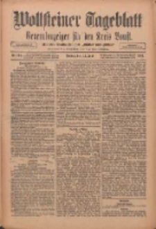 Wollsteiner Tageblatt: Generalanzeiger f&uuml;r den Kreis Bomst: mit der Gratis-Beilage: "Bl&auml;tter und Bl&uuml;ten" 1911.06.23 Nr145