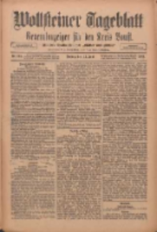 Wollsteiner Tageblatt: Generalanzeiger für den Kreis Bomst: mit der Gratis-Beilage: "Blätter und Blüten" 1911.06.23 Nr145