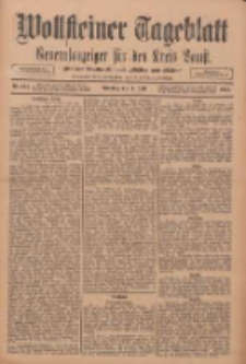 Wollsteiner Tageblatt: Generalanzeiger f&uuml;r den Kreis Bomst: mit der Gratis-Beilage: "Bl&auml;tter und Bl&uuml;ten" 1911.07.04 Nr154