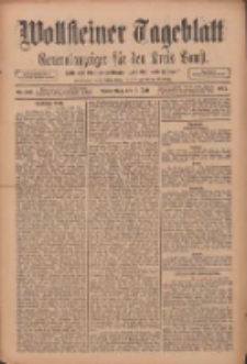 Wollsteiner Tageblatt: Generalanzeiger für den Kreis Bomst: mit der Gratis-Beilage: "Blätter und Blüten" 1911.07.06 Nr156