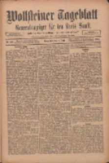Wollsteiner Tageblatt: Generalanzeiger f&uuml;r den Kreis Bomst: mit der Gratis-Beilage: "Bl&auml;tter und Bl&uuml;ten" 1911.07.08 Nr158