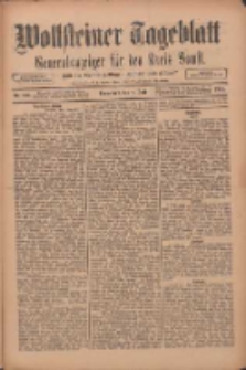 Wollsteiner Tageblatt: Generalanzeiger für den Kreis Bomst: mit der Gratis-Beilage: "Blätter und Blüten" 1911.07.08 Nr158