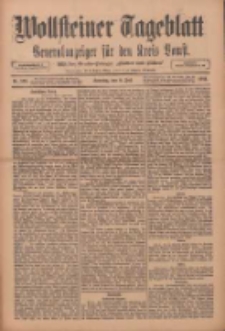 Wollsteiner Tageblatt: Generalanzeiger f&uuml;r den Kreis Bomst: mit der Gratis-Beilage: "Bl&auml;tter und Bl&uuml;ten" 1911.07.09 Nr159