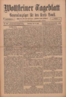 Wollsteiner Tageblatt: Generalanzeiger für den Kreis Bomst: mit der Gratis-Beilage: "Blätter und Blüten" 1911.07.09 Nr159